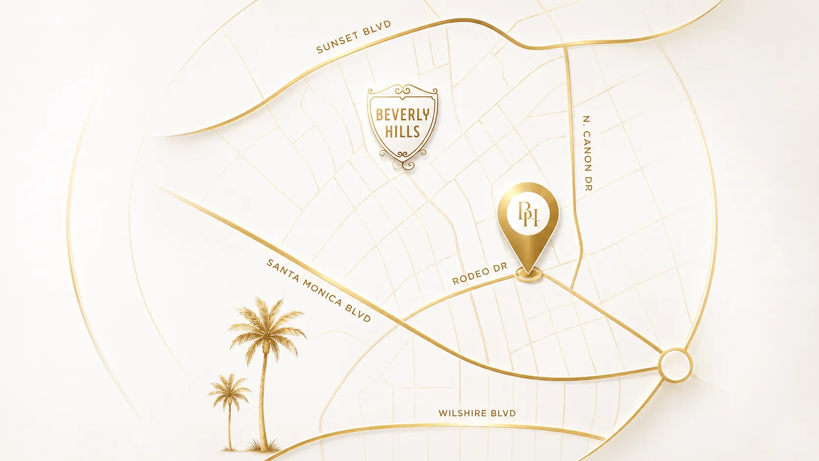 HAVEN BEAUTY & SKIN STUDIO Brisbane location map outline